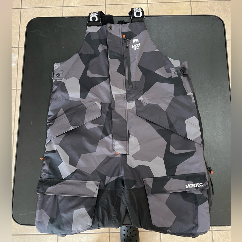 Montec Men’s XL Snow Bibs